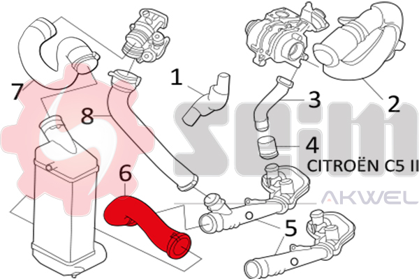 Durites turbo 981144