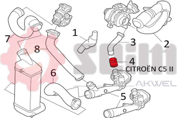 Durites turbo 981149