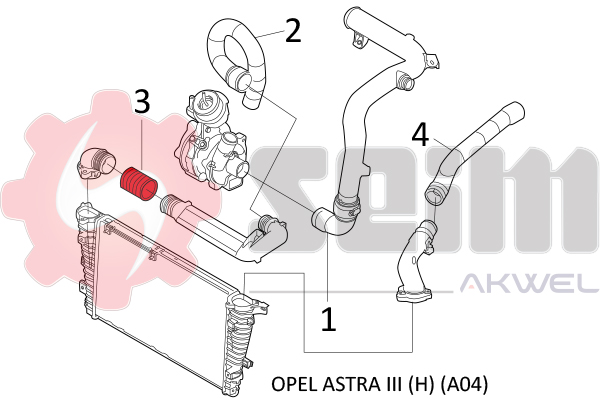 Durites turbo 981466