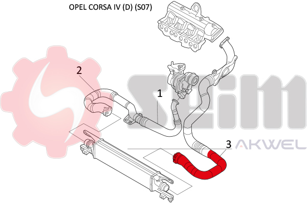 Durites turbo 981481