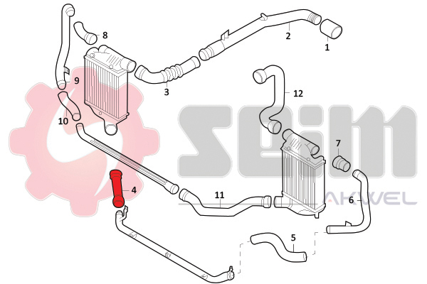 Durites turbo 981698