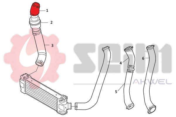 Durites turbo 981807