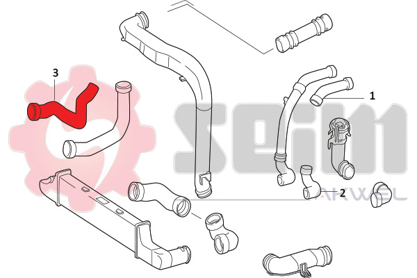 Durites turbo 981860