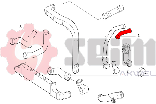 Durites turbo 981862