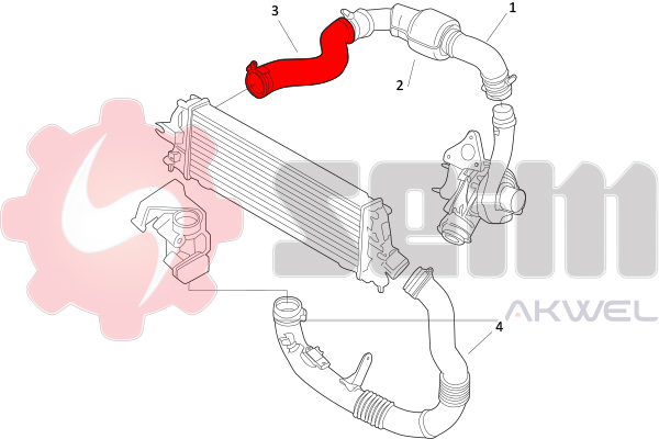 Durites turbo 981919