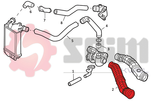 Durites turbo 982004